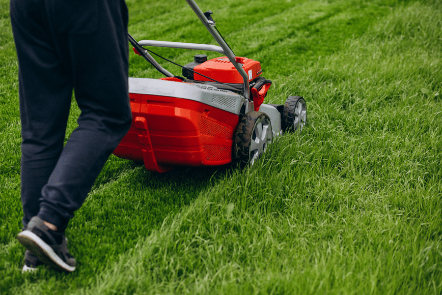 lawn mowing can impact hearing