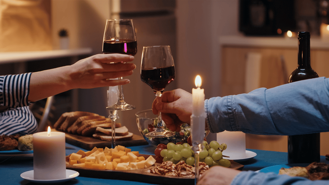 Hearing loss candlelit dinner